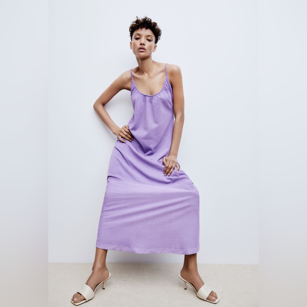 Zara Long Maxi Dress size M worn once!
